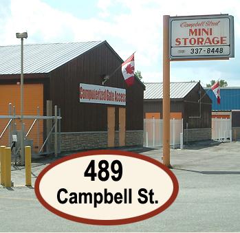 Campbell Street Mini Storage Sarnia (519)337-8448